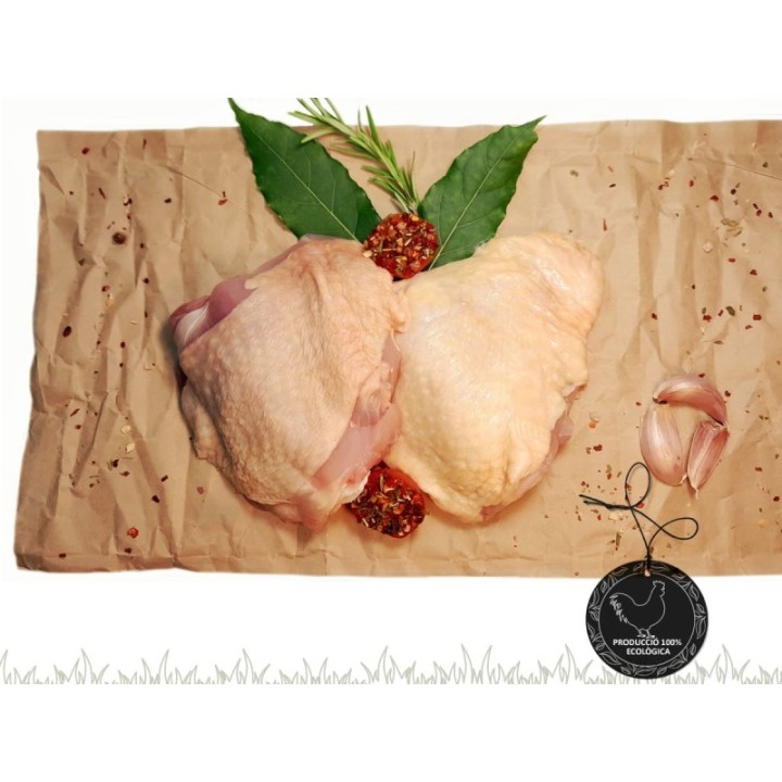 Contramuslo de pollo ecológico | Ecoilla