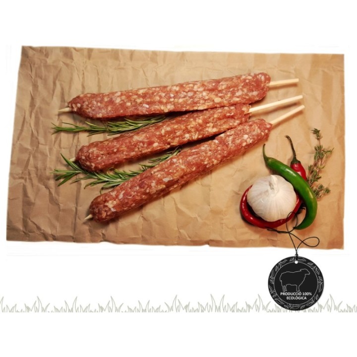 Pincho de cordero ecológico | Ecoilla